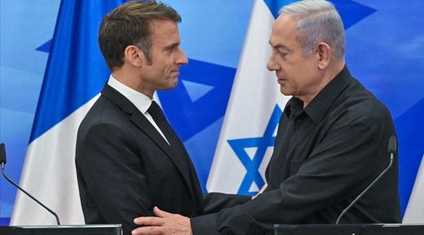 Netanyahu'dan Macron'a